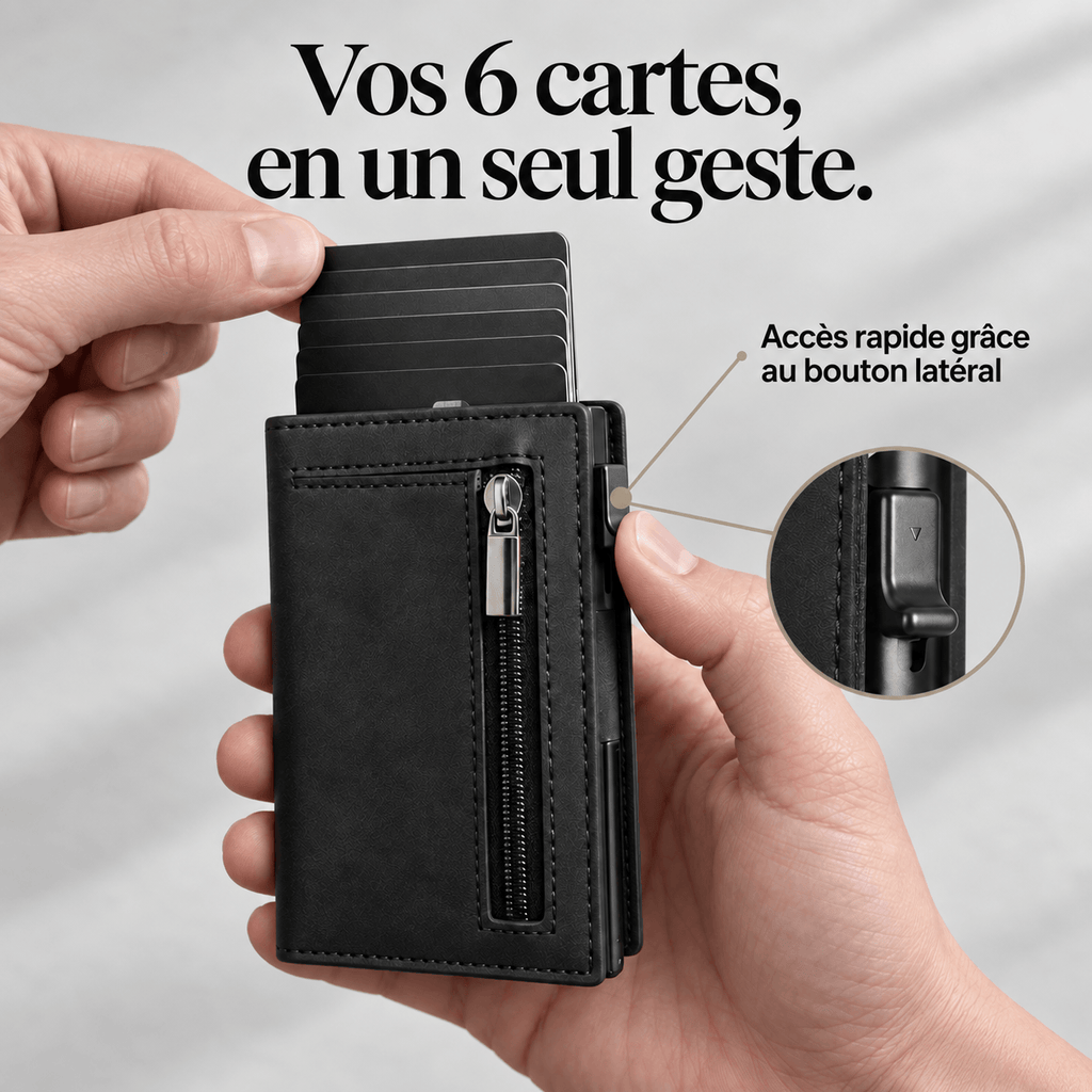 Portefeuille Montel ONE Anti-RFID & Compact