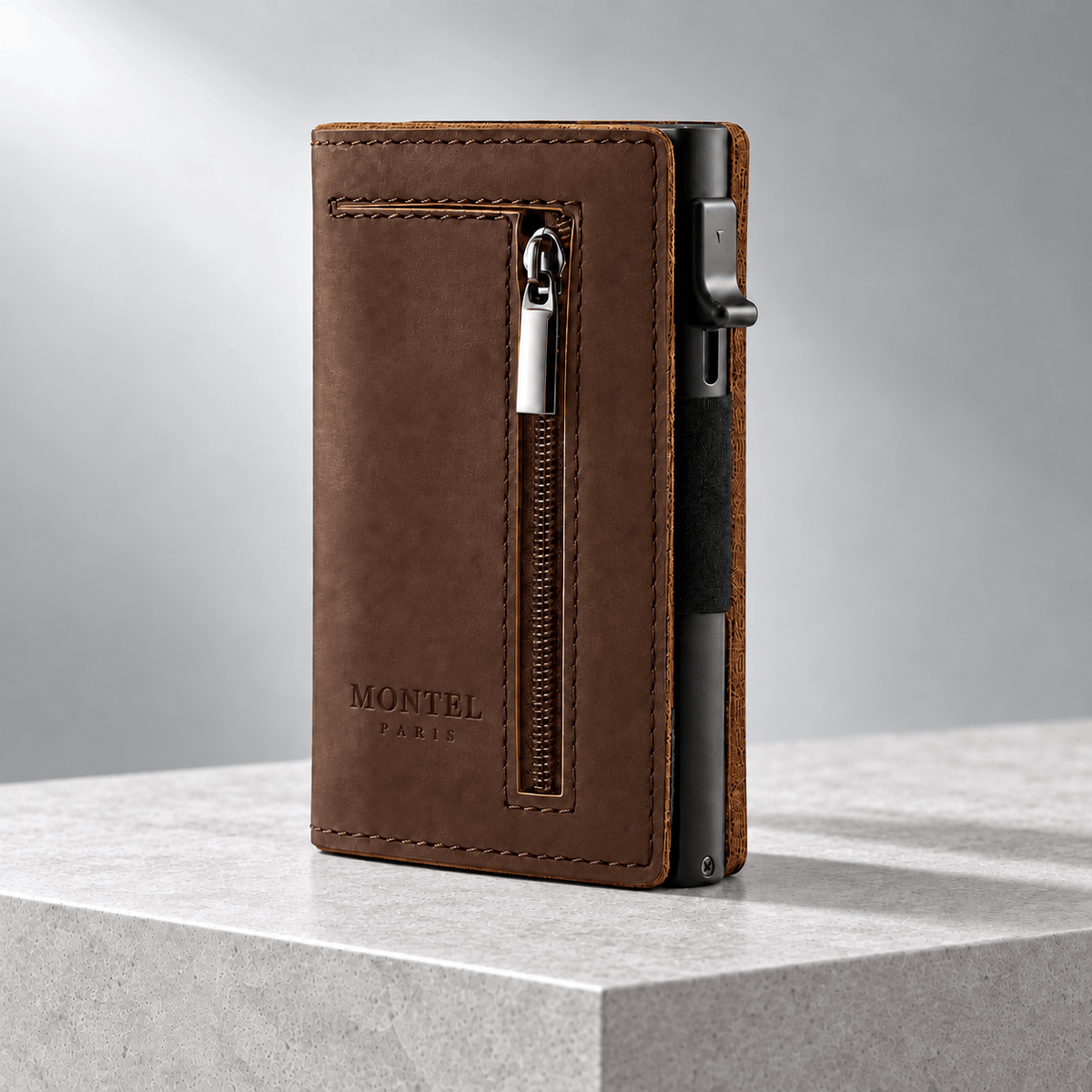 Pack duo portefeuille Montel One + carte tracker