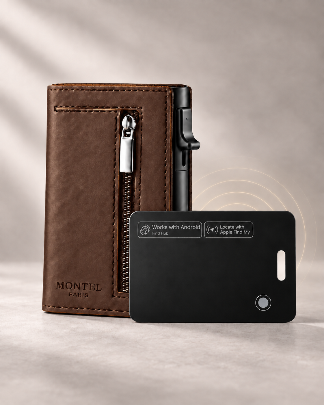 Portefeuille Montel ONE Anti-RFID & Compact