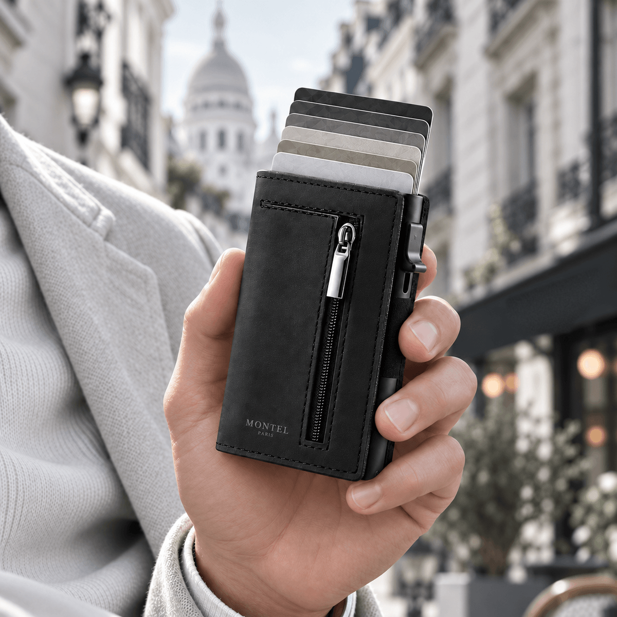 Portefeuille Montel ONE Anti-RFID & Compact